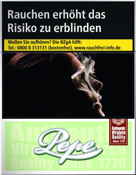 Pepe Bright Green 2XL Zigaretten
